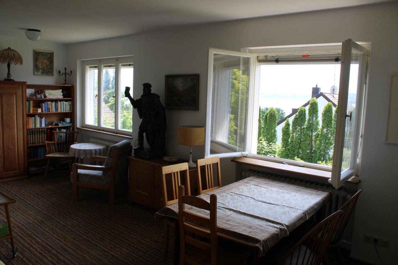 אוברלינגן Erholung Mit Seesicht, Terrasse Und Garten מראה חיצוני תמונה