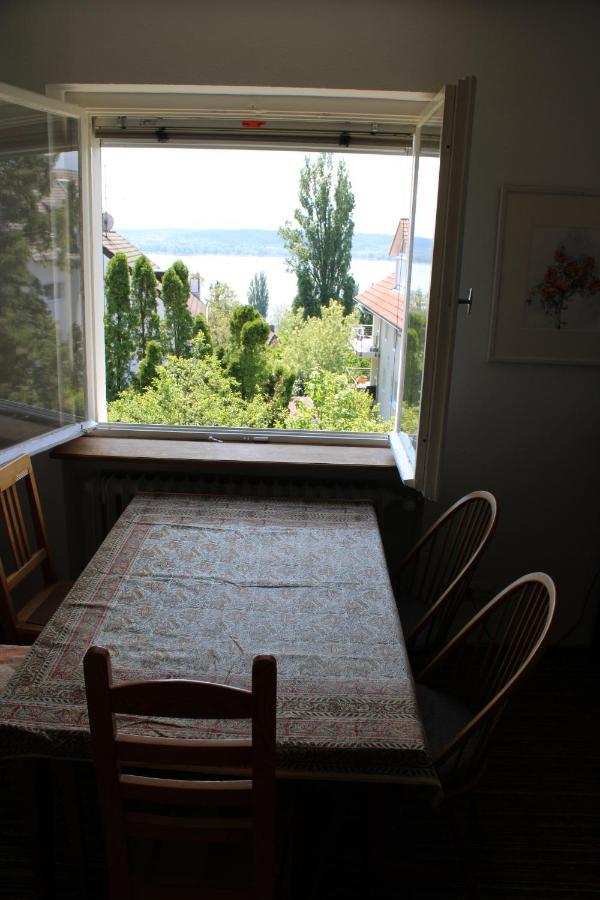 אוברלינגן Erholung Mit Seesicht, Terrasse Und Garten מראה חיצוני תמונה