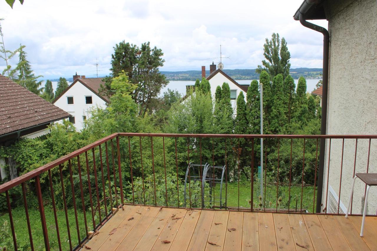 אוברלינגן Erholung Mit Seesicht, Terrasse Und Garten מראה חיצוני תמונה