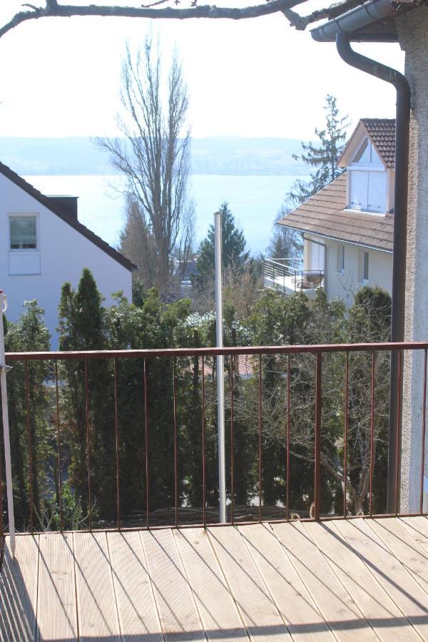 אוברלינגן Erholung Mit Seesicht, Terrasse Und Garten מראה חיצוני תמונה