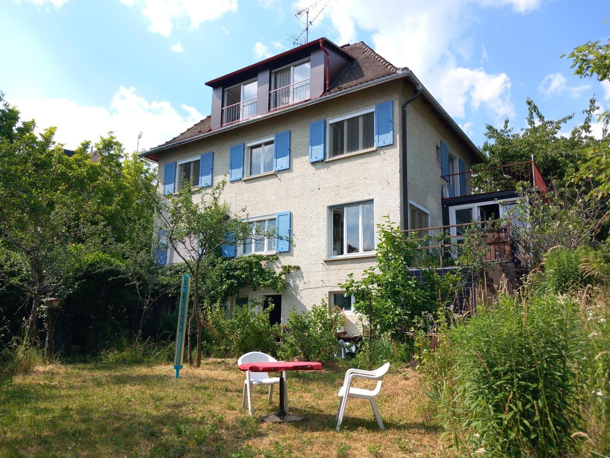 אוברלינגן Erholung Mit Seesicht, Terrasse Und Garten מראה חיצוני תמונה